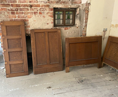 Solid oak original - , wall