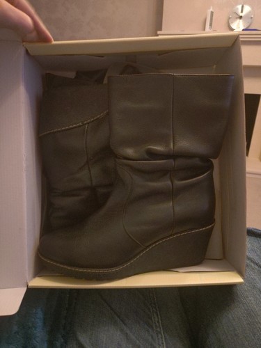 Black mid calf slouch - mid-calf,, boots