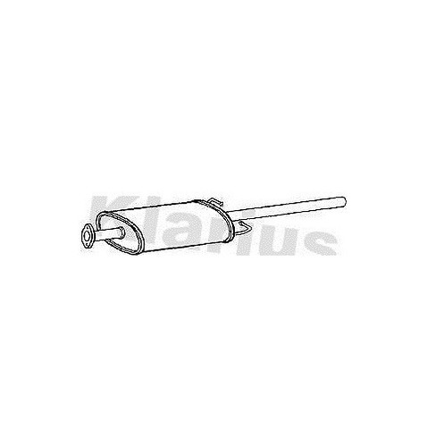 Klarius fe1042h exhaust centre - klarius,