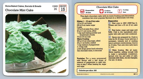 Chocolate mint cake - #14,