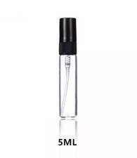 5ml clear glass - clear, empty