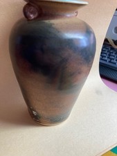 Celtic Border Stoneware Vase