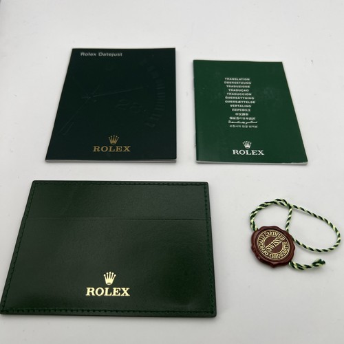 Rolex manual booklet set - rolex, for