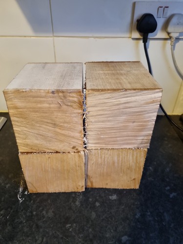 Chunky beech spindle blanks - spindle,