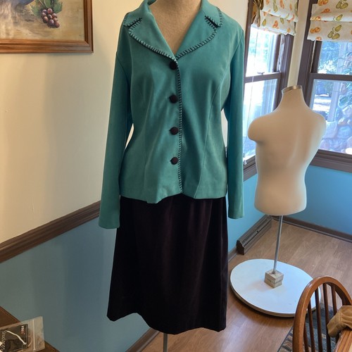 Leslie fay vintage skirt suit - vintage,