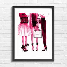 Chanel Fashion Illustration