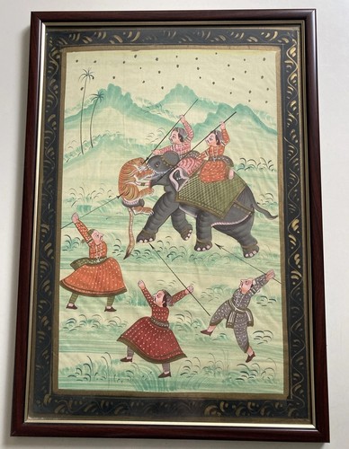 Vintage painting mughal - vintage,