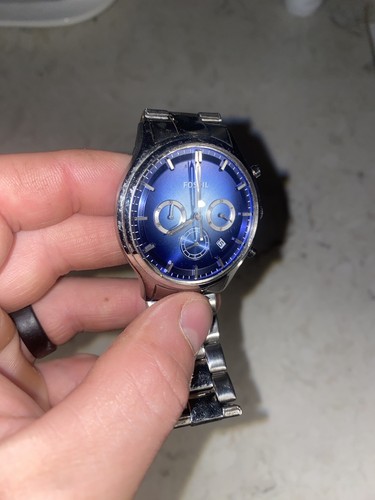 Fossil watch sterling silver - sterling,
