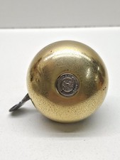 Vintage Bicycle ''King of the Road''Lucas 2.5''  Brass Bell 