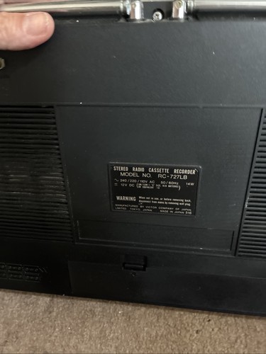 Jvc rc727lb - jvc,