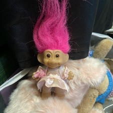 Vintage Russ Troll Doll Pink
