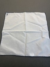Brioni Pocket Square White
