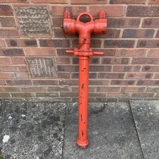 Vintage Stand Pipe Fire Hydrant Brass & Copper Stamped ORME 1953 ER 3” Fire Hose