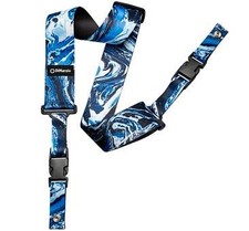 NEW Dimarzio BLUE UNIVERSE Steve Vai Cliplock Strap for Ibanez Jem Swirl 7V PAW