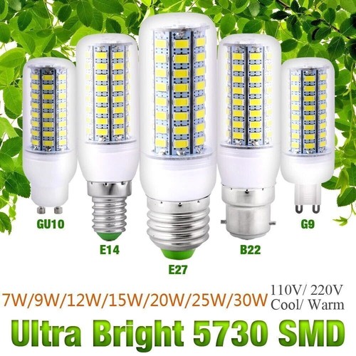 E14 b22 e27 - e14, 8w