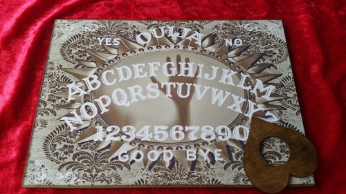 Wooden ouija board - ouija, magick