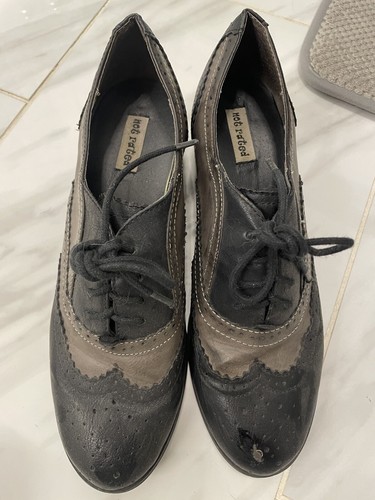 Vintage style brogues cuban - style,