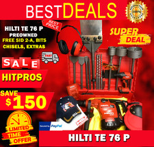 HILTI TE 76P HAMMER, PREOWNED