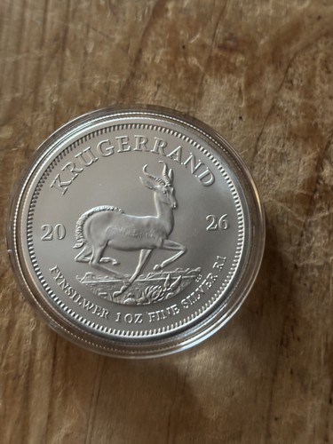 2026 1oz krugerrand silver 999 - 2026,