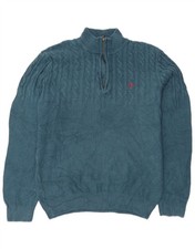 CREW CLOTHING Mens Zip Neck