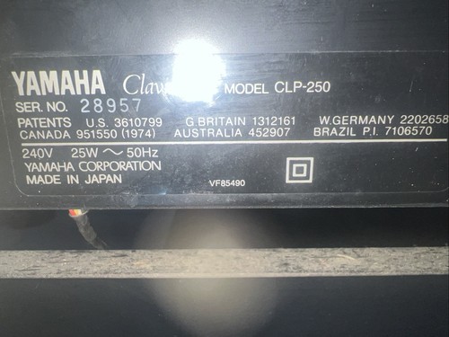 Yamaha clavinova model - yamaha,