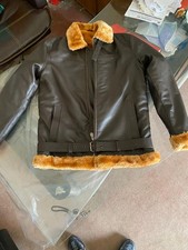 100% sheepskin WW2 B3 Mens RAF