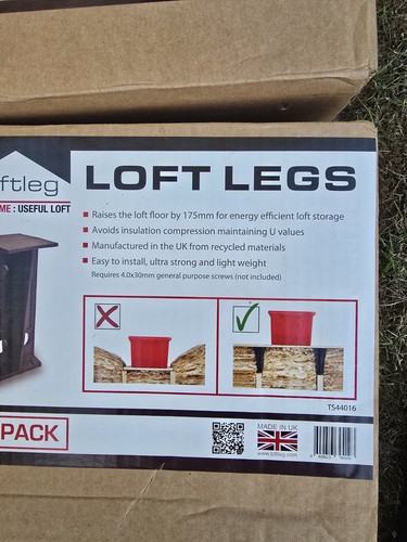 Boxes loft legs - boxes, of
