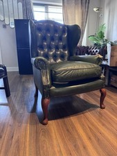 Chesterfield Wing Back Vintage