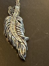 Diamonds Feather Sterling