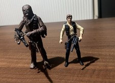 Star Wars Han Solo And Chewbacca Figures