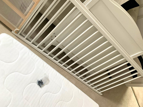 Ikea white wooden - white,