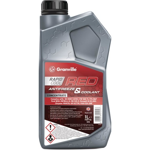 Granville red anti freeze - red, anti-freeze