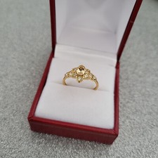 Imperial Topaz & Zircon ring