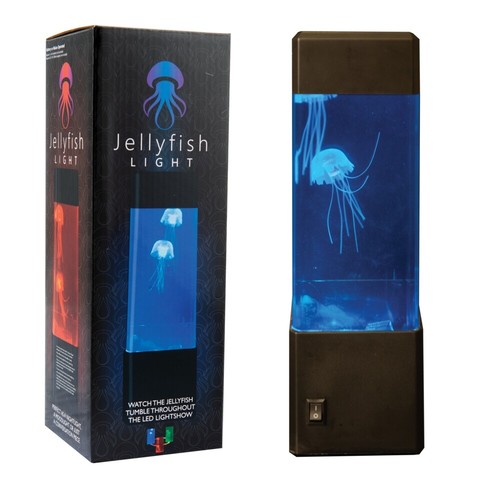Novelty jelly fish led tank - jelly,