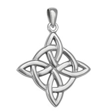 Sterling Silver Witch's Knot