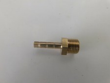 1/8" BSP to 4mm Brass Barb Straight Hose Connector
