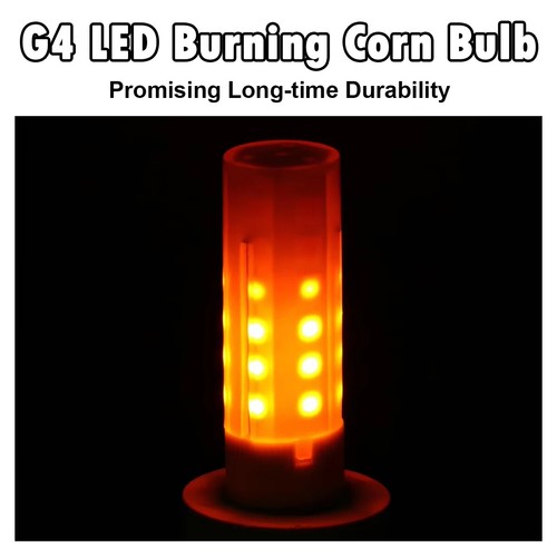 Led flame light - g4,
