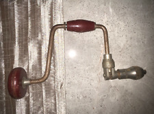 Vintage Hand Crank Drill Woodworking Tool