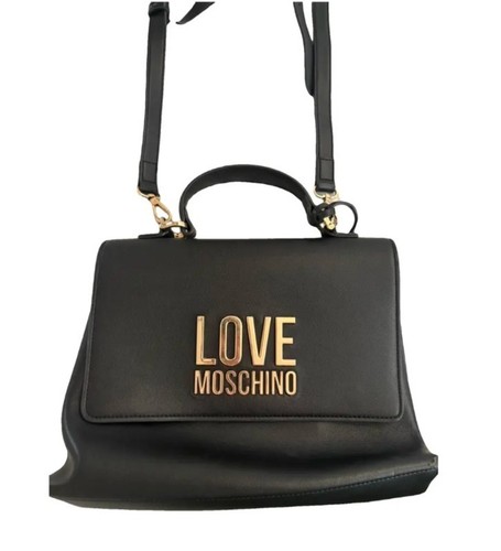 Mochino love leather - mochino, black