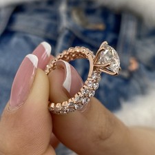 Diamond Ring Round VS1 E IGI