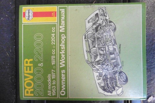 Rover 2000 2200 haynes - rover,
