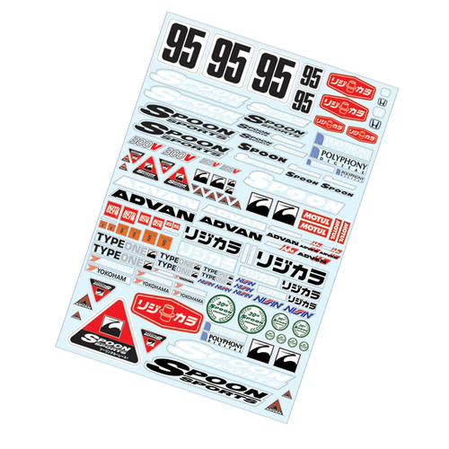 Tc902 spoon sticker a4 - spoon,