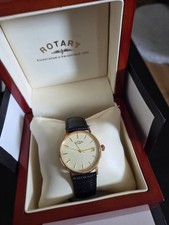 Rotary Dress 9ct Gold Watch -