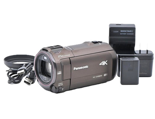 Panasonic vx980m brown 4k - panasonic,