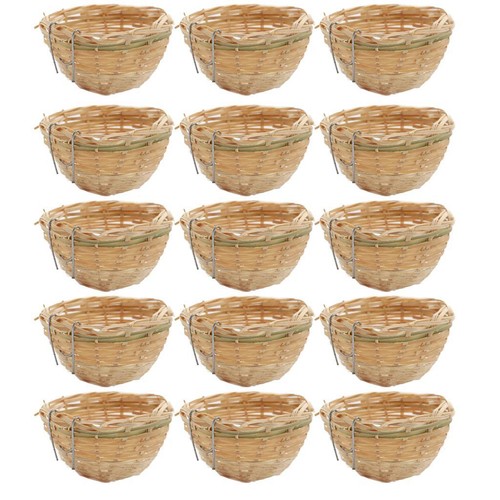 15x handmade bamboo bird - 15x,