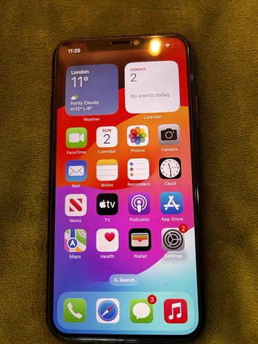 Iphone 64gb black unlocked - x, black,
