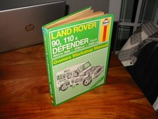 Haynes Owner Workshop Manual 3017 Land Rover Defender  90 110 Diesel 1983 - 1995