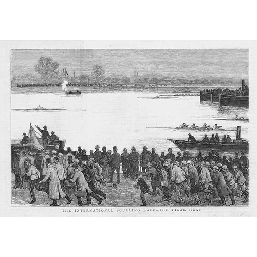 Rowing the final heat - rowing,