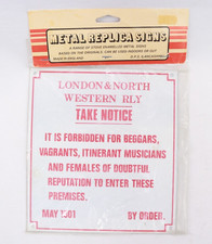 Metal Replica Signs Vintage