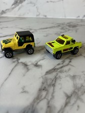 2x Vintage Majorette Off-roader Cars